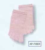 APファイバー LADY’S 5本指 アンダーソックス